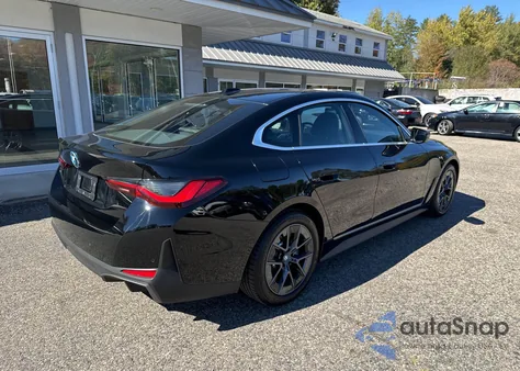 2023 BMW I4 Edrive 40 z USA, uszkodzony, nr VIN WBY73AW01PFP60365